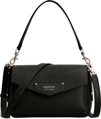 Guess Tassen, Dames, Zwart, ONE Size, Magnetic Flap Shoulder Bag