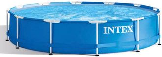 Intex Piscina Metal Frame 366x76 Cm
