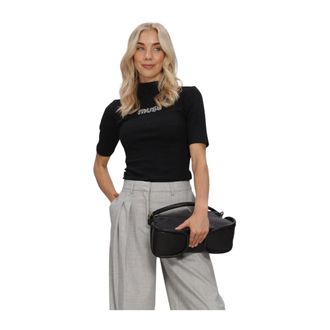 Copenhagen Muse Cmsiv-Tee - Dames - Tops - Zwart - Maat: S Katoen