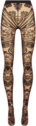 Wolford Paisley Tattoo Tights