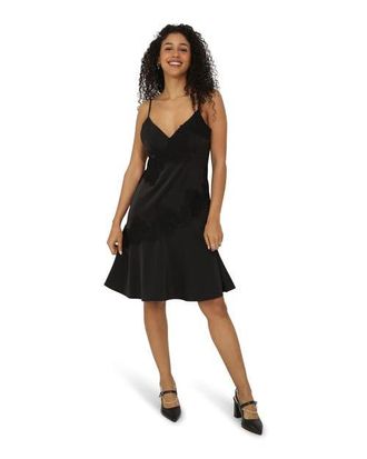 Belle & Bloom Real Love Slip Dress in Black at Nordstrom, Size X-Small Au