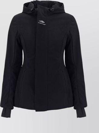 Balenciaga nylon ski hourglass parka