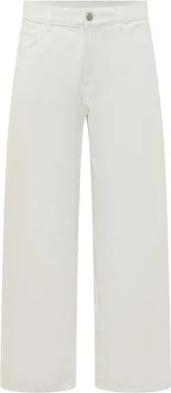 Palm Angels Off White Straight Jeans