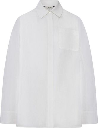 Max Mara Linen Canvas Shirt