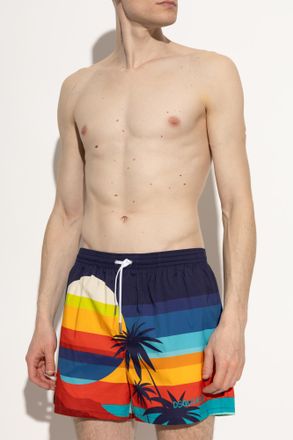 Dsquared2 Swim Shorts Capsule Summer Lovers, Mens, Multicolour