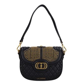 La Carrie Tassen, Dames, Zwart, ONE Size, Leer, Tassen.. Zwart