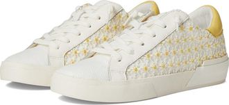 Dolce Vita Zina Floral Womens Shoes White/Yellow Floral Mesh : 7.5 M, Rubber