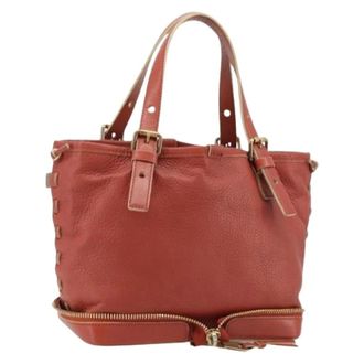 Chlo&eacute; Pre-owned Handbags, female, Red, Size: ONE SIZE Pre-owned Hand Bag