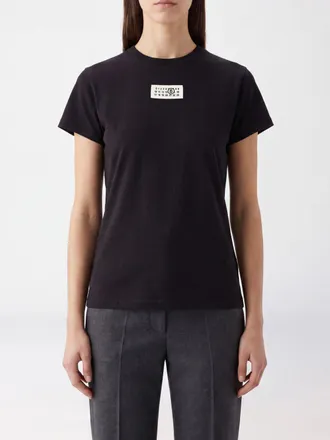 Maison Margiela Slim Fit Numeric Logo Cotton T-Shirt