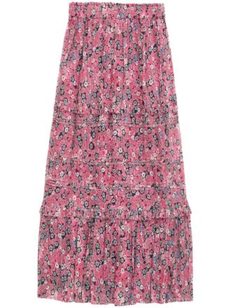 Isabel Marant Gonna a fantasia Diya - Rosa
