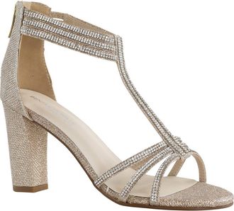 Touch Ups Gabriella T-Strap Sandal in Champagne at Nordstrom Rack, Size 10.5