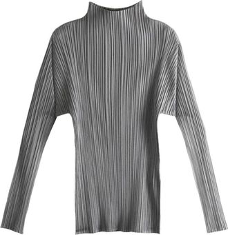 Issey Miyake Mujer, Camisetas, Gris, Talla: L