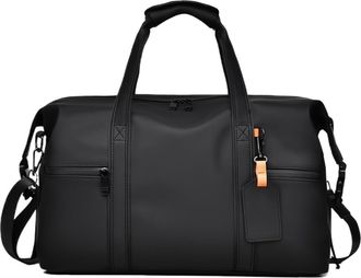 Generic Large Capacity Travel Bag,Portable Overnight Duffel Unisex Sport Fitness,Compatible For Sports And Outdoor Adventures(Black)