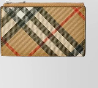 Burberry check cardholder