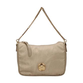 Versace Borsa a spalla Medusa Head Jacquard - - Bags - Donna - Beige - ONE SIZE