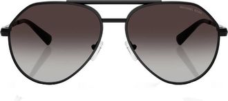 Michael Kors Brentwood Dark Grey Pilot Mens Sunglasses MK1168 10058G 58