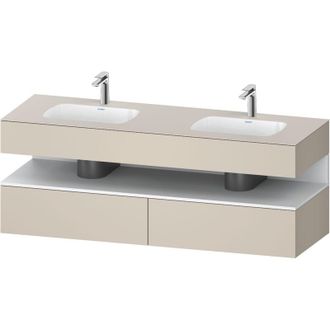 Duravit Duravit Qatego Lavabo Encastrado Con Base De Lavabo Consola