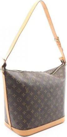 Louis Vuitton Pre-owned Shoulder Bags, female, Brown, Size: ONE SIZE Pre-owned Vintage Canvas Shoulder Bag