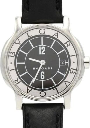 Bulgari Pre-owned Orologio St29S - - Pre-owned - Donna - Nero - ONE SIZE