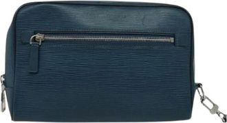 Louis Vuitton Pre-owned Clutches, female, Blue, Size: ONE SIZE Pre-owned Neo Hoche Clutch