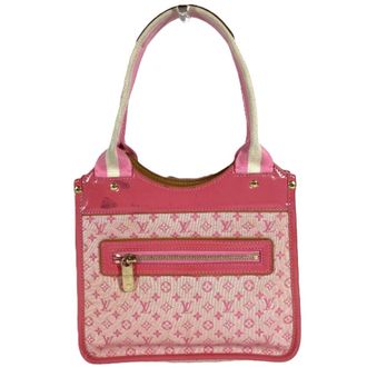 Louis Vuitton Pink Monogram Mini Canvas Handbag Shoulder Bag Tote Bag (Pre-Owned)