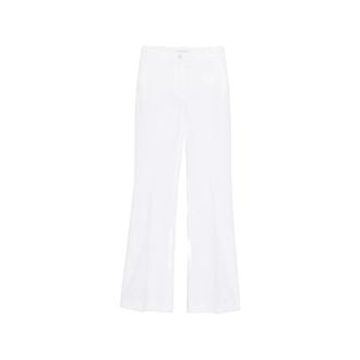 Via Masini 80 Wide Trousers, female, White, Size: 2XS 80 Trousers