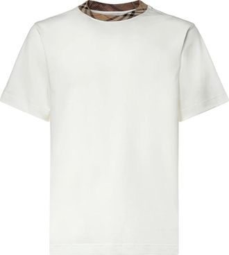Burberry T-Shirts - Heren - T-shirts - Wit - S - Tops