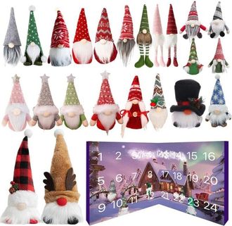 OEM Calendario De Adviento Luminoso Con 24 Elfos Decorativos, Decoraci&oacute;n Navide&ntilde;a Festiva Para Colgar En La Pared, Ideal Para El Hogar Y Reuniones - Ulise