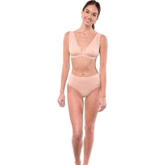 Sauipe Swimwear Natalie Bikini Top in Pink Blush at Nordstrom, Size Medium