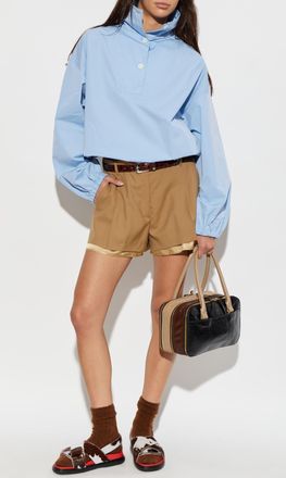 Marni Top With Collar, Womens, Blue