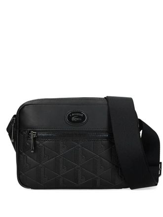 Lacoste Reporter Nomogramme messengertas - Zwart