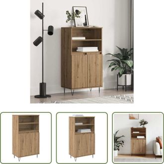 vidaXL vidaXL Mobile - Credenza Marrone 60 x 36 x 110 cm Legno multistrato