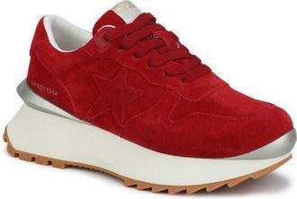 Vintage Havana Major Platform Sneaker in Red Suede at Nordstrom, Size 5.5