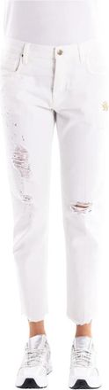 Don the Fuller Marika Cropped Jeans - Dames - Cropped Jeans - Wit - W29 - Katoen - Jeans