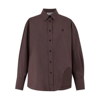 The Attico Mujer, Blusas y Camisas, Marr&oacute;n, Talla: S