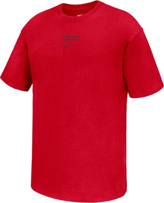 Nike Mens College (Clark Atlanta University) Short-Sleeve T-Shirt in Red | M11766CLAU26-RED