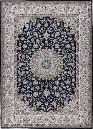 LALEE Waschbarer Design Teppich Dunya 101 - Navy