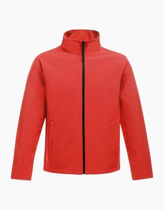 Regatta Mens Regatta Standout Mens Ablaze Printable Soft Shell Jacket - Red - Size: 46/Regular