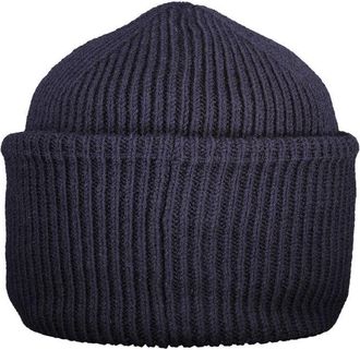 Napapijri NA-48532 Wool-Blend Beanie - Navy