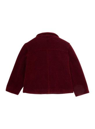 Nan&aacute;n Girls Coat Red Tech Fabric Polyester