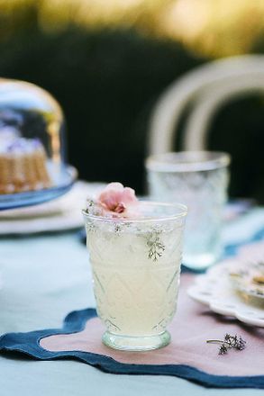 Anthropologie The Bombay Handblown Glass Juice Glasses, Set of 4