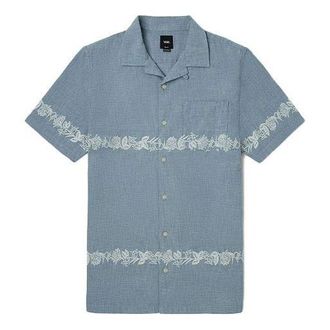 Vans Mens Vans Denim Short Sleeve Blue Shirt VN0A5E6JLKZ