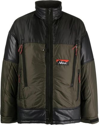 Junya Watanabe Padded High Neck Jacket - Heren - Winterjassen - Veelkleurig - M - Jassen