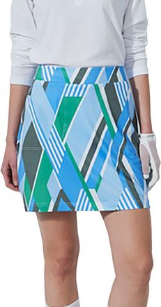 Daily Sports Fusion 45cm Womens Golf Skort in Stripe Fusion at Nordstrom, Size Medium