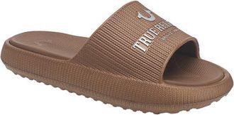 True Religion Meg Pool Slide in Brown at Nordstrom, Size 10
