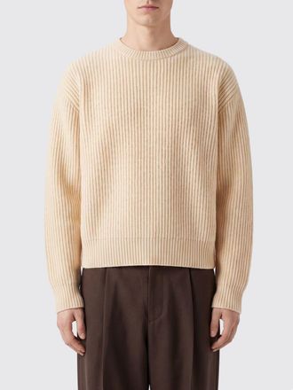 Jil Sander Maglia girocollo in pura lana a maniche lunghe