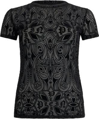 Philipp Plein T-shirt con stampa - Nero