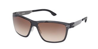 Ic! Berlin IC0058 FLX_S06 02W Mens Sunglasses Black Size 60