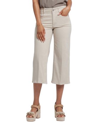 NYDJ Nydj Petite Brigitte Feather Wide Leg Jean