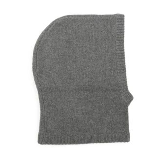 Soft Goat Balaclava - Dames - Accessoires - Grijs - Maat: ONE Size Wol